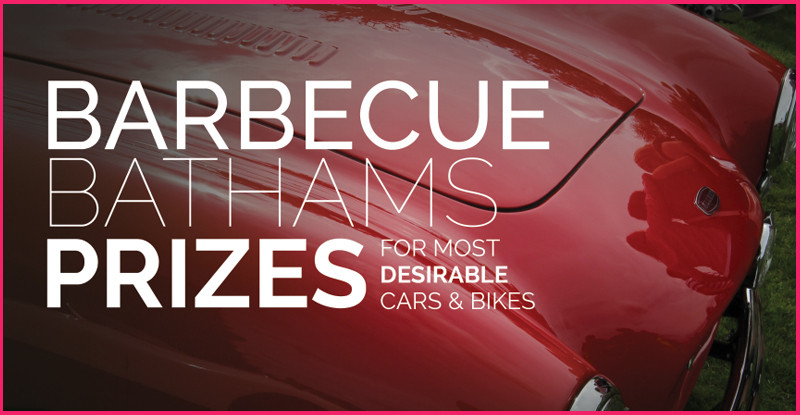 Classic Car & Bike Show poster for the Swan Inn, Chaddesley Corbett
